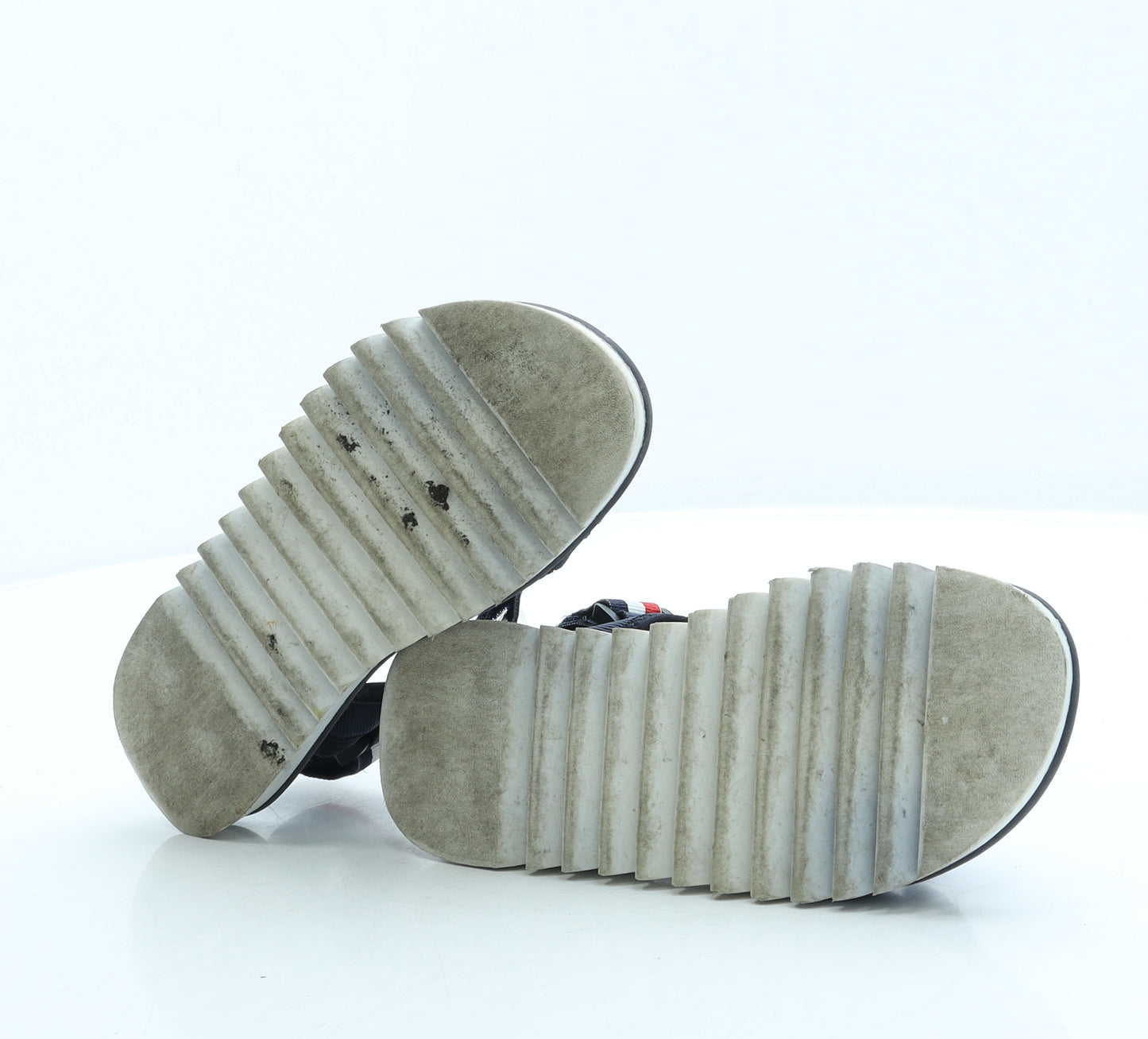 George Boys Blue Polyester Slip On Sandal UK 1 33