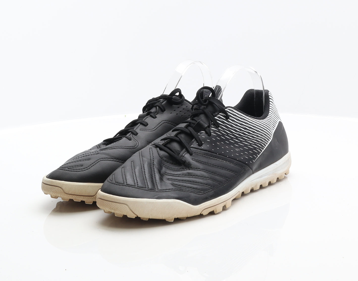 Kipsta Mens Black Leather Trainer UK 11 46