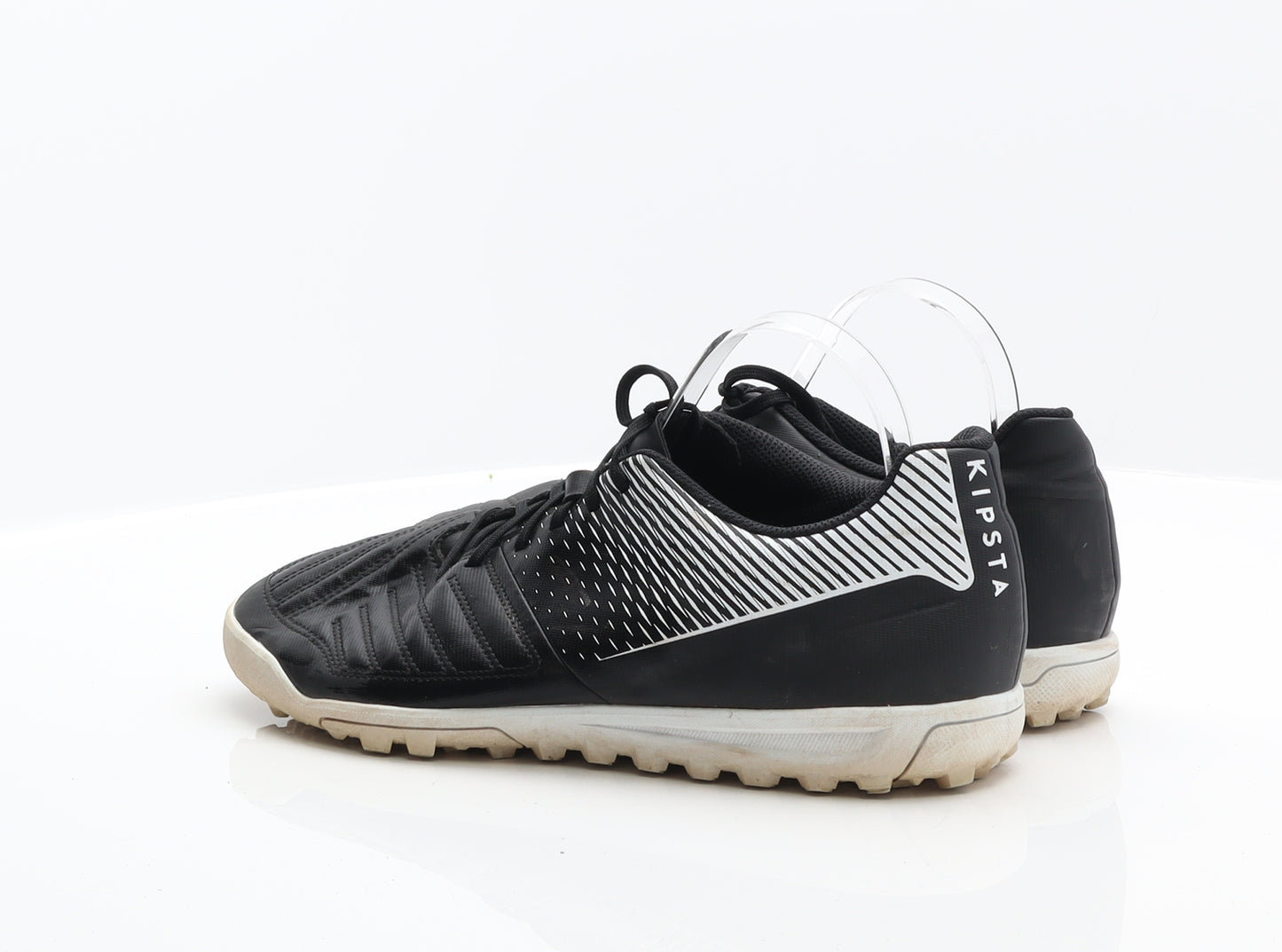 Kipsta Mens Black Leather Trainer UK 11 46