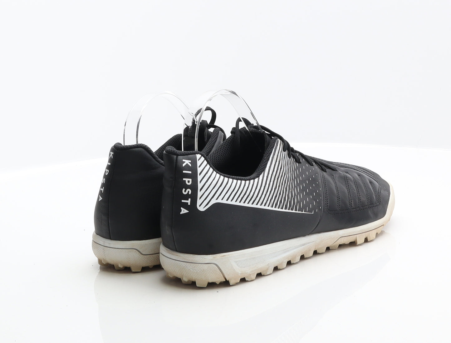 Kipsta Mens Black Leather Trainer UK 11 46
