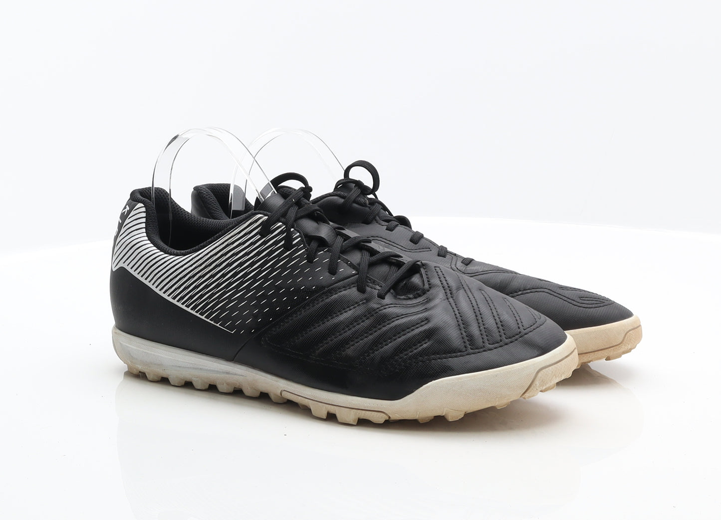 Kipsta Mens Black Leather Trainer UK 11 46