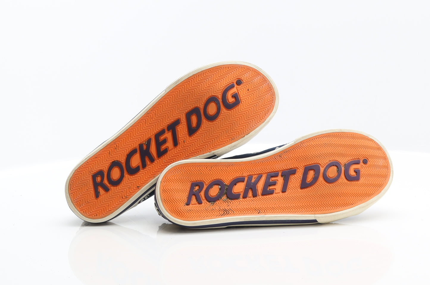 Charlie Rocket Womens Blue Floral Fabric Trainer UK 7 40