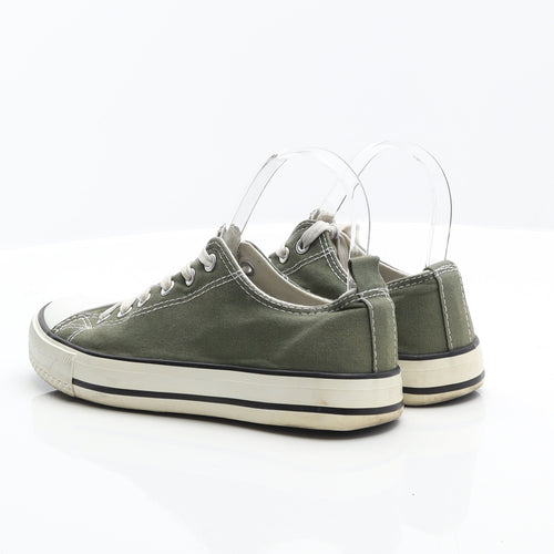 Primark Womens Green Fabric Trainer UK 5 38
