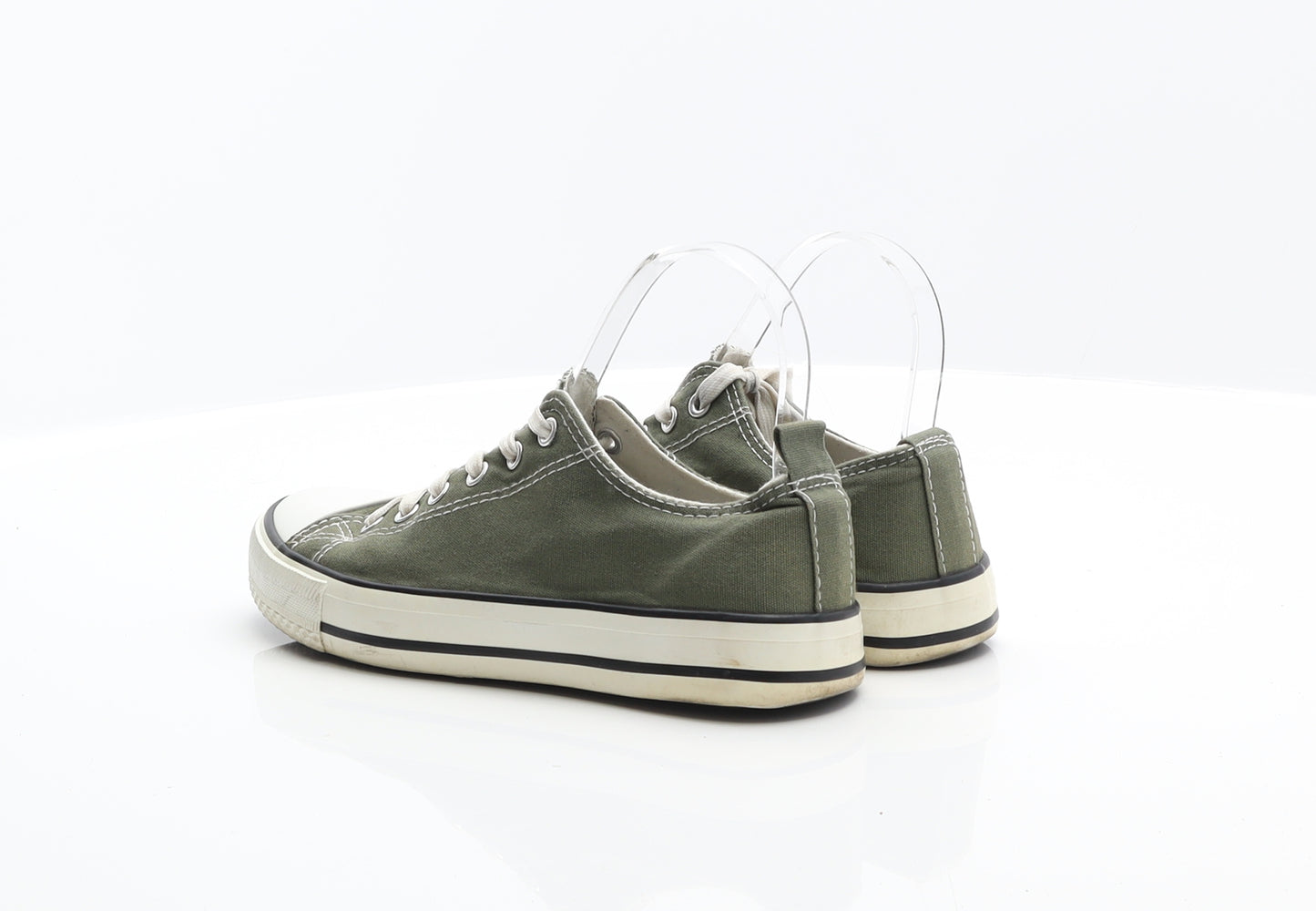 Primark Womens Green Fabric Trainer UK 5 38
