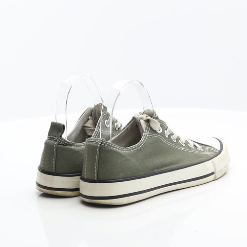 Primark Womens Green Fabric Trainer UK 5 38