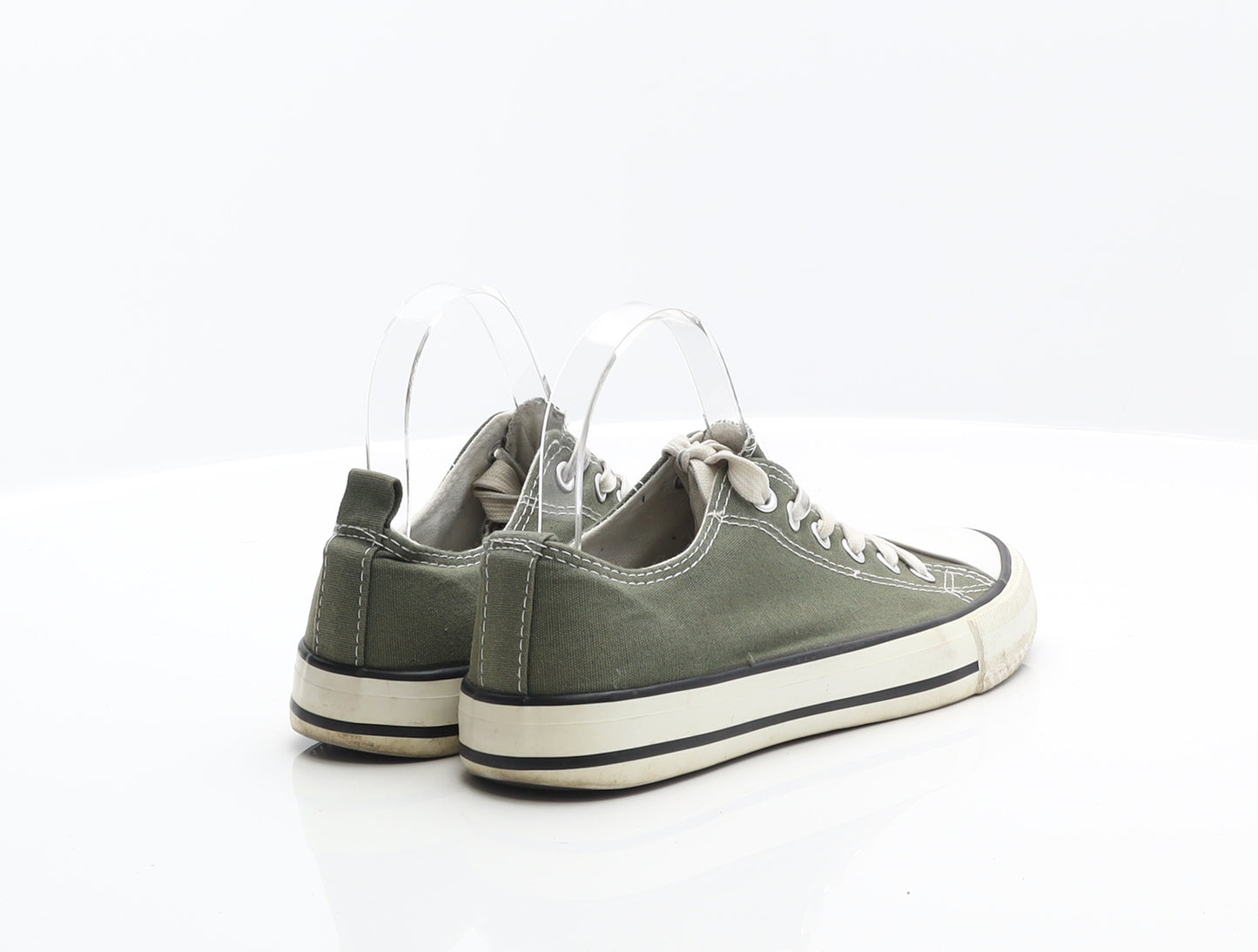 Primark Womens Green Fabric Trainer UK 5 38