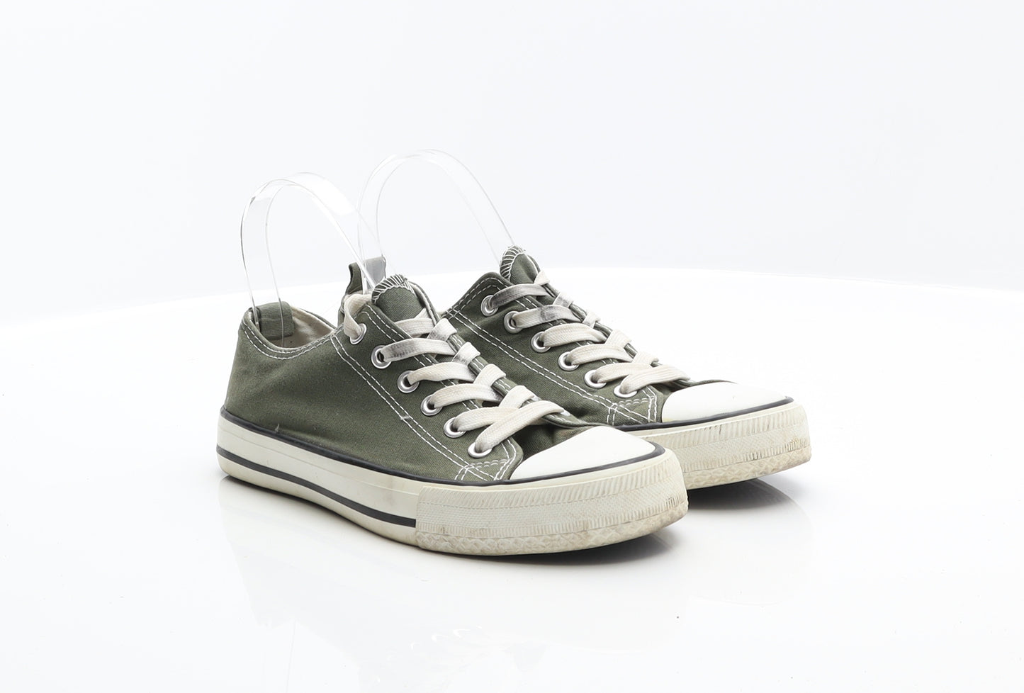 Primark Womens Green Fabric Trainer UK 5 38