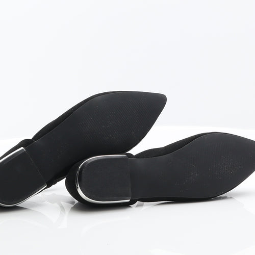 Miss KG Womens Black Suede Flat UK 3.5 36