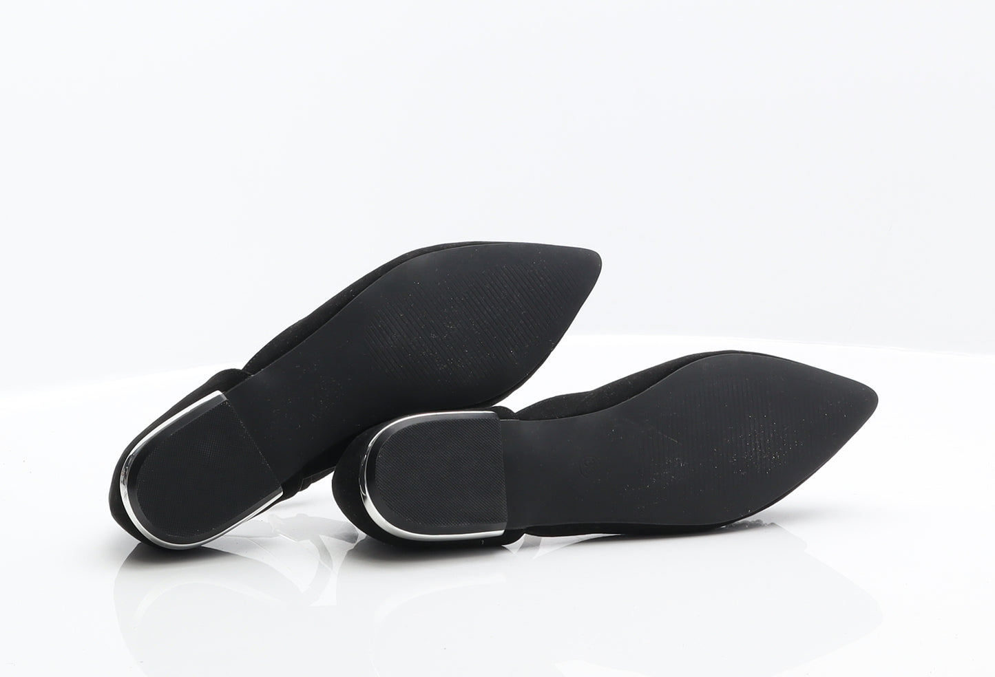 Miss KG Womens Black Suede Flat UK 3.5 36