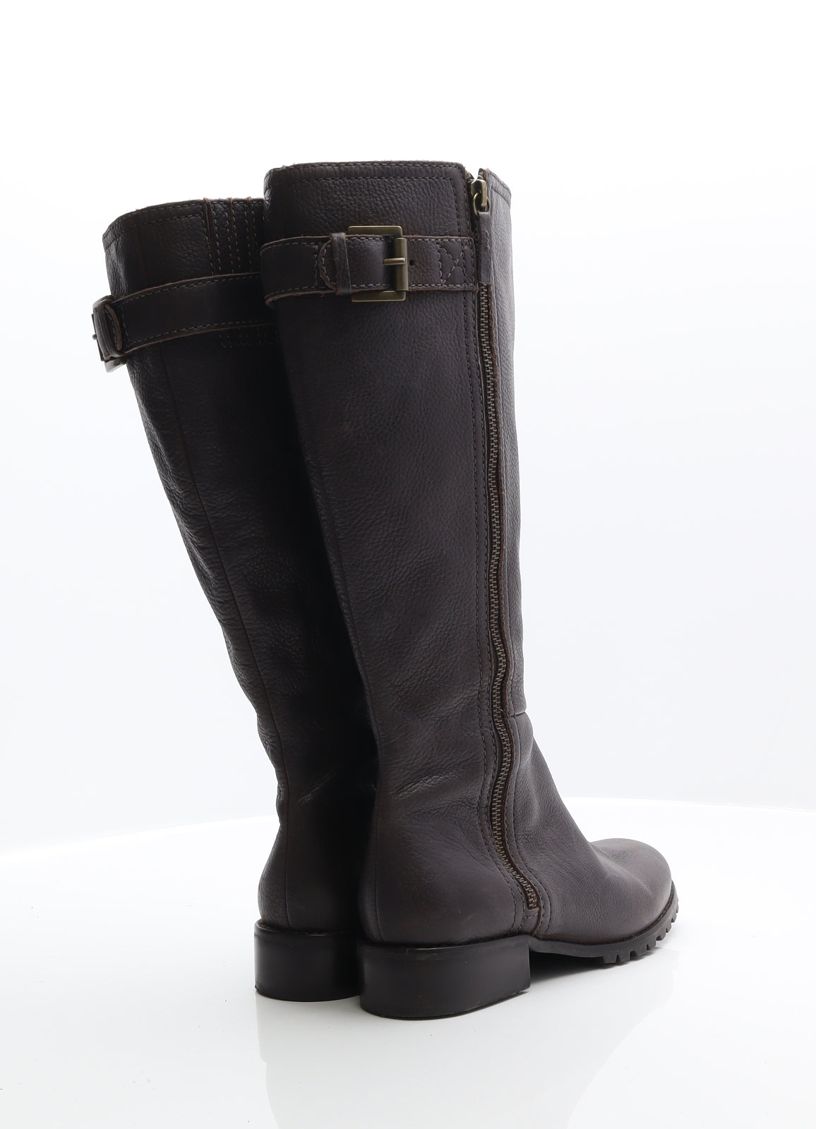 Boden Womens Brown Leather Cowboy Boot UK 4 37