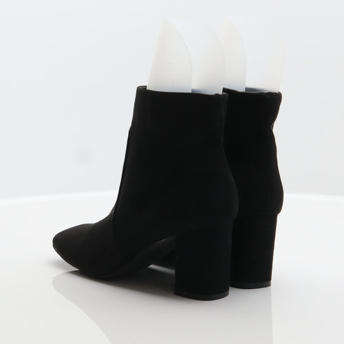 Primark Womens Black Polyester Bootie Boot UK 4 37