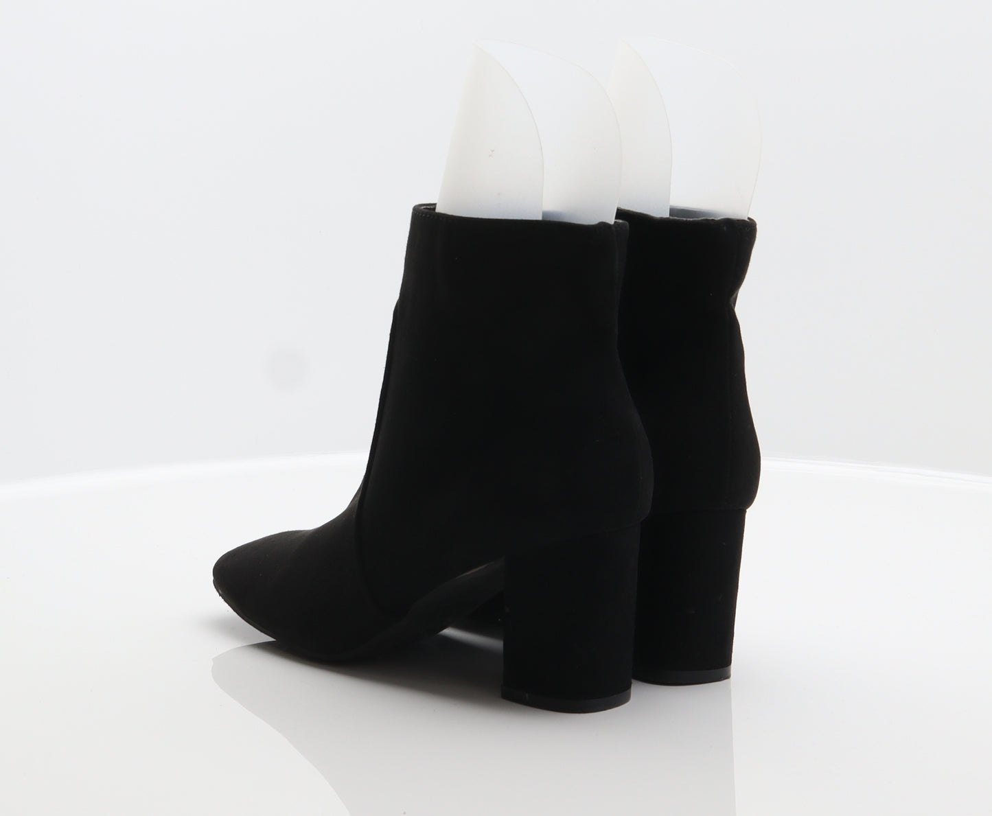 Primark Womens Black Polyester Bootie Boot UK 4 37