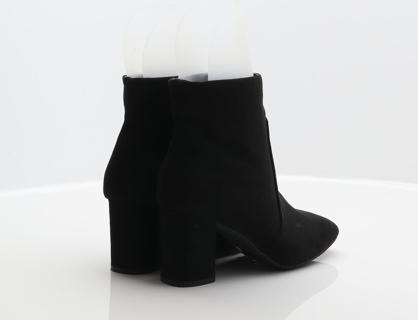 Primark Womens Black Polyester Bootie Boot UK 4 37