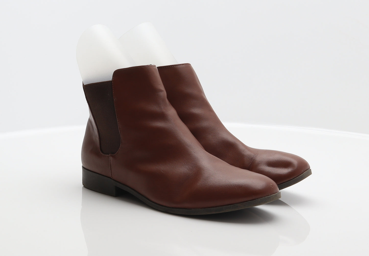 George Womens Brown Synthetic Chelsea Boot UK 7 41