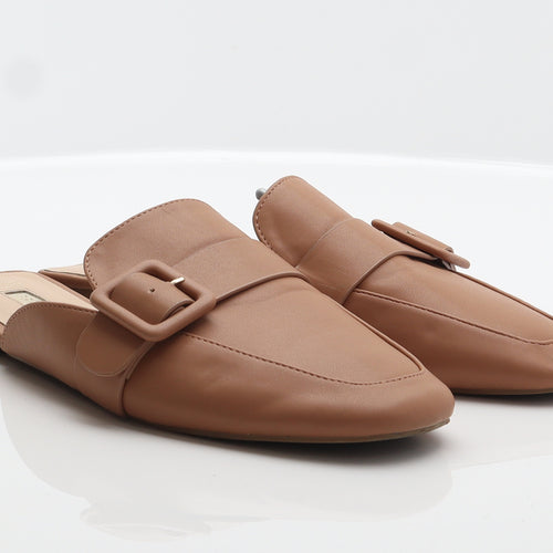 Primark Womens Beige Synthetic Mule Flat UK 8 41