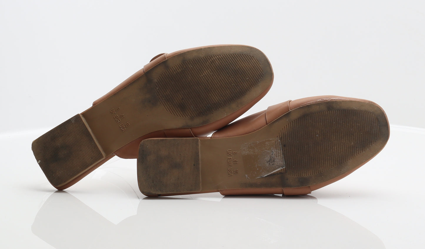 Primark Womens Beige Synthetic Mule Flat UK 8 41