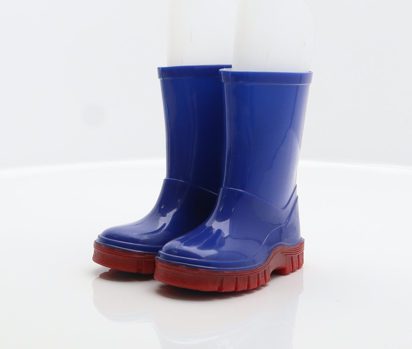 Preworn Boys Blue Rubber Wellies Boot UK 5