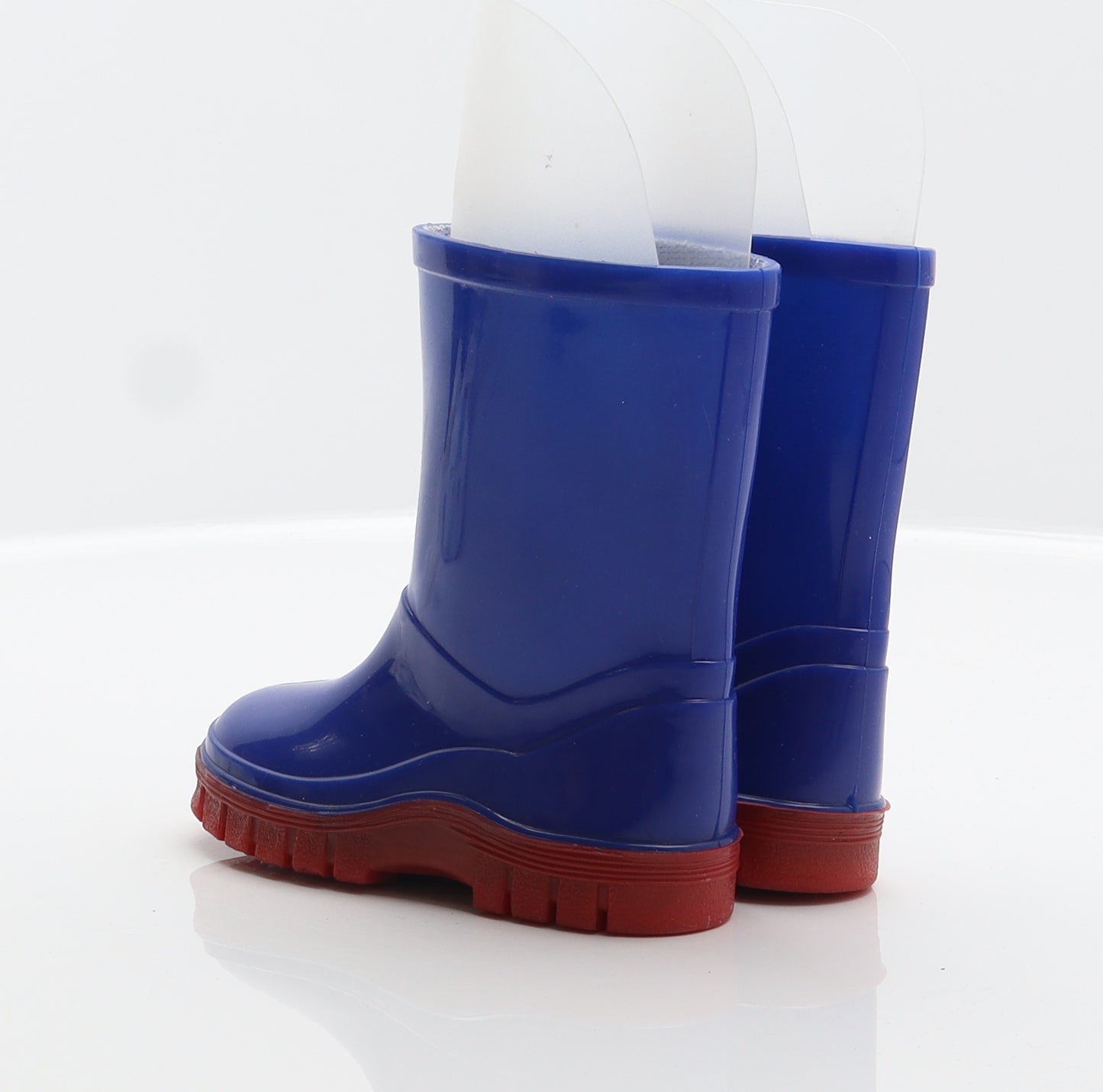 Preworn Boys Blue Rubber Wellies Boot UK 5