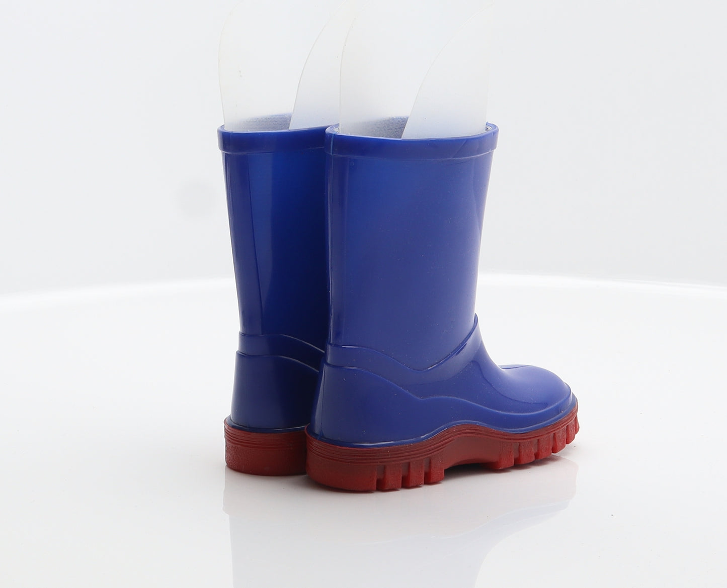 Preworn Boys Blue Rubber Wellies Boot UK 5