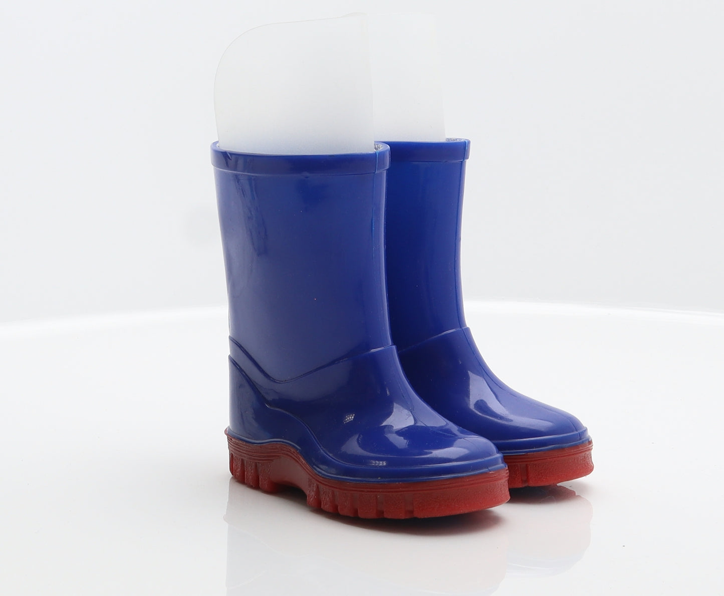 Preworn Boys Blue Rubber Wellies Boot UK 5