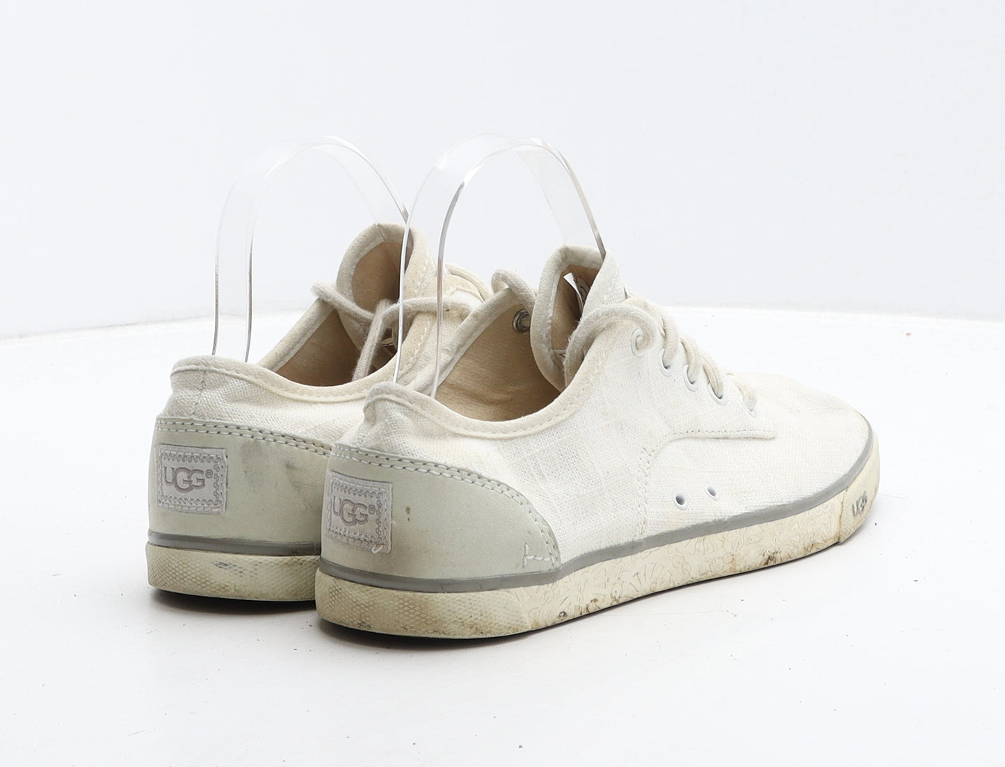 UGG Womens Ivory Fabric Trainer Casual UK 5.5 38