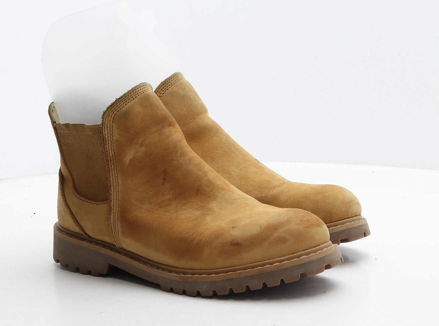 Preworn Womens Brown Suede Chelsea Boot UK 5