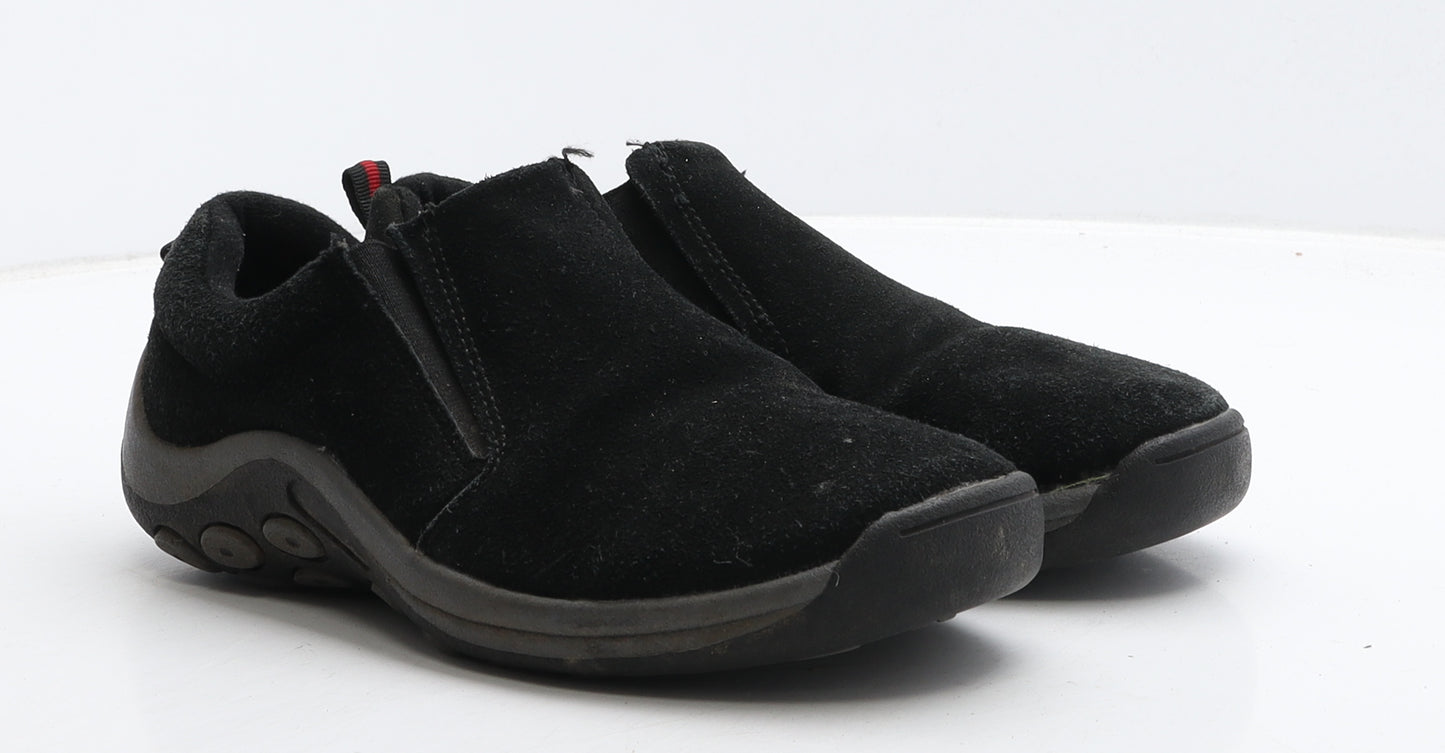 Avenue Womens Black Suede Loafer Casual UK 5