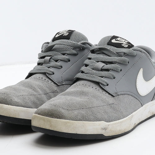 Nike Mens Grey Suede Trainer UK 7 41 - Nike SB