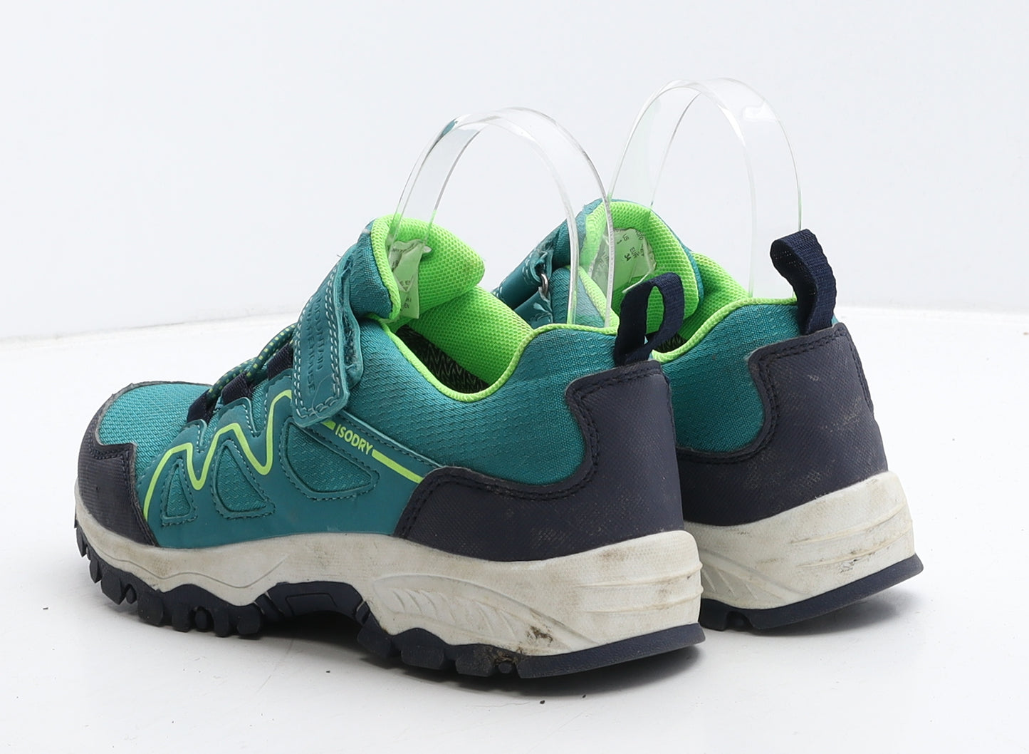 Mountain Warehouse Boys Blue Geometric Fabric Trainer UK 2 34