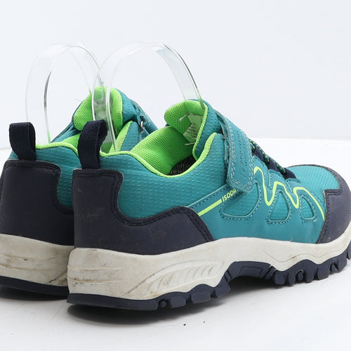 Mountain Warehouse Boys Blue Geometric Fabric Trainer UK 2 34
