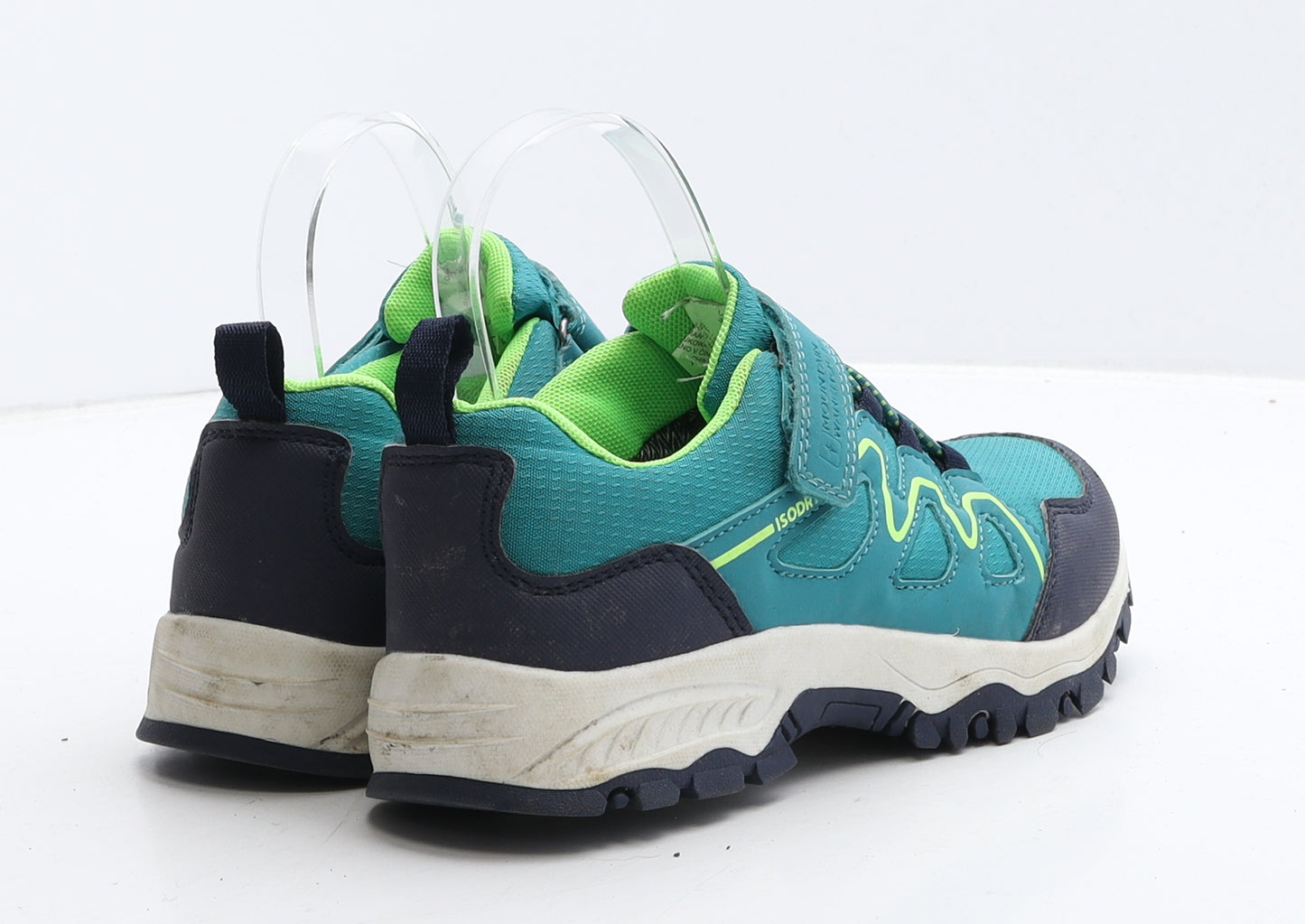 Mountain Warehouse Boys Blue Geometric Fabric Trainer UK 2 34
