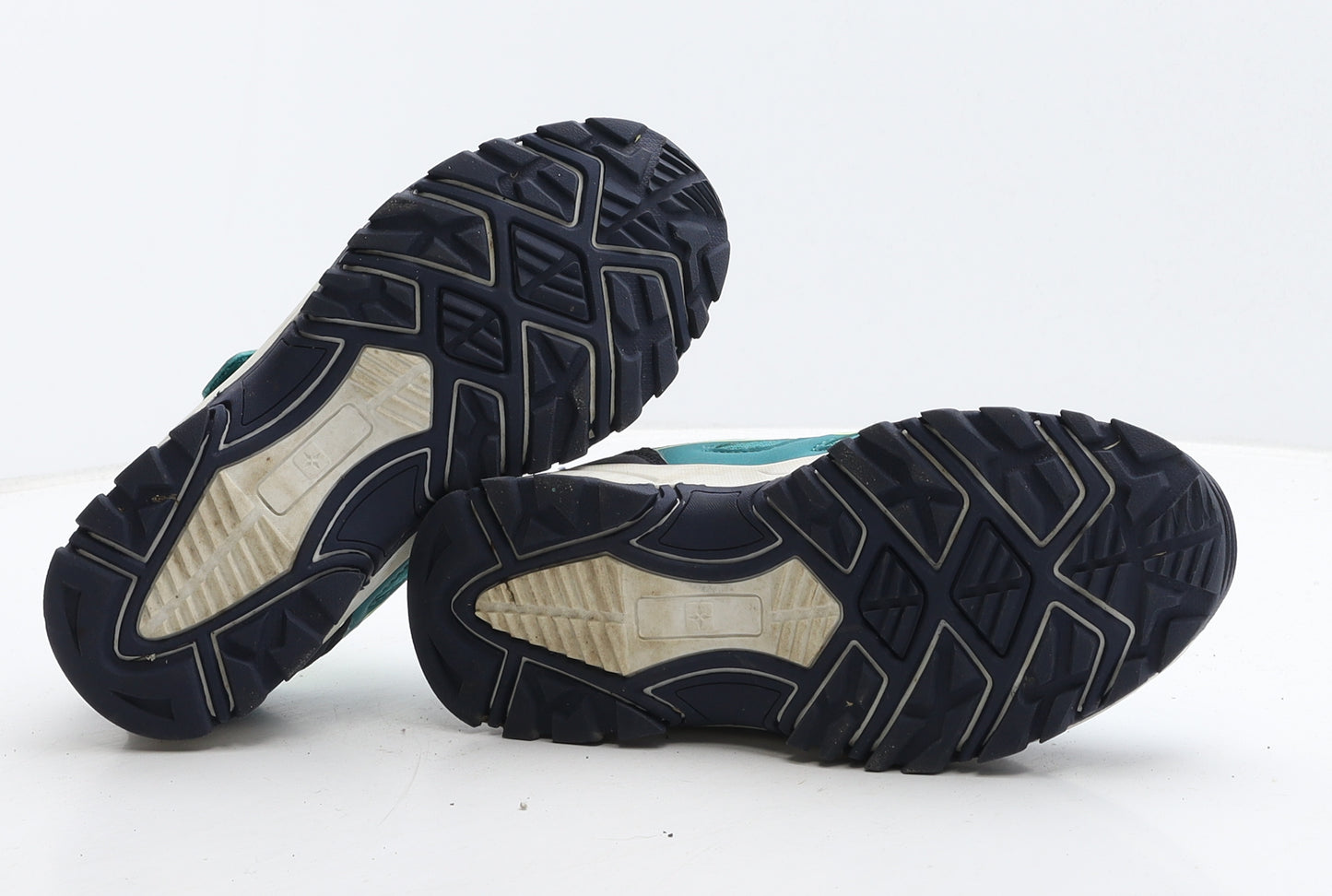 Mountain Warehouse Boys Blue Geometric Fabric Trainer UK 2 34