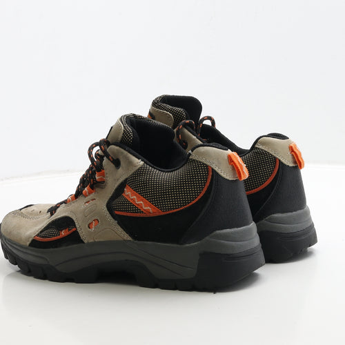 Mounty Outdoor Mens Beige Leather Combat Boot UK 6.5 40 - Walking Boots