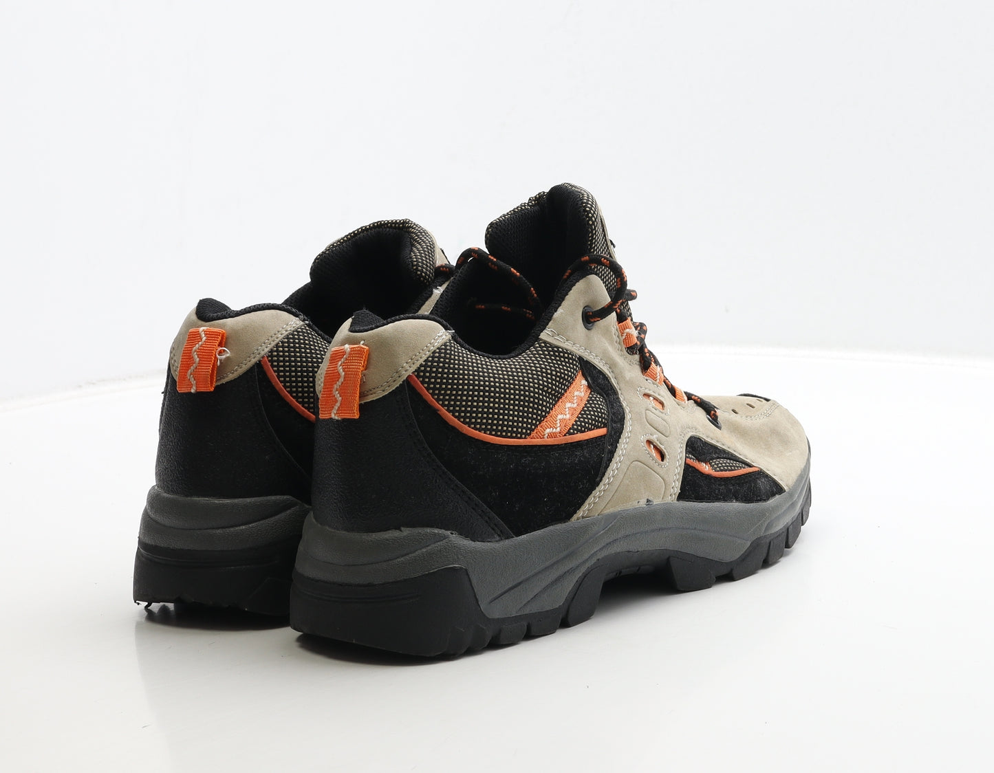 Mounty Outdoor Mens Beige Leather Combat Boot UK 6.5 40 - Walking Boots