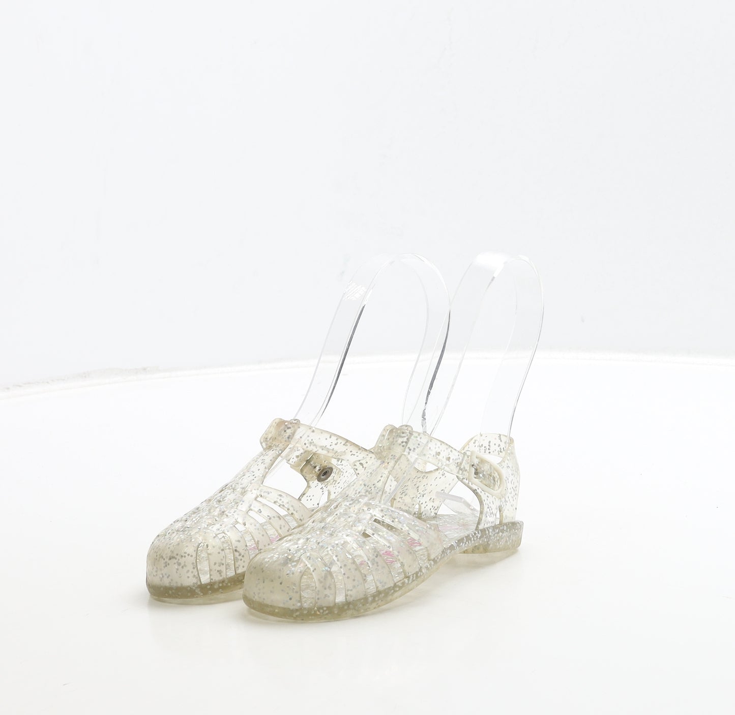 George Girls Clear Rubber Fisherman Sandal UK 7 24