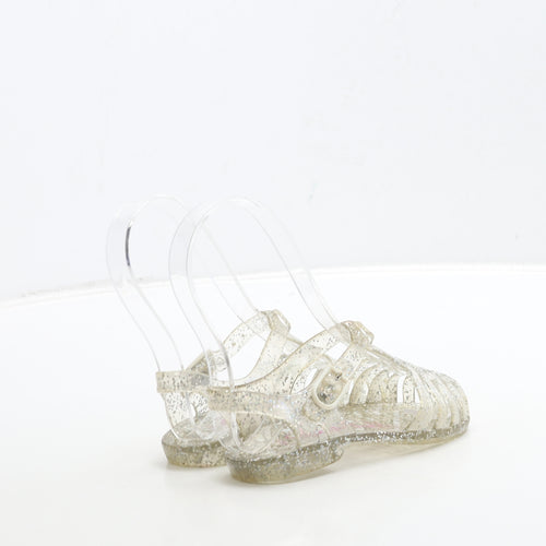 George Girls Clear Rubber Fisherman Sandal UK 7 24