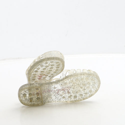 George Girls Clear Rubber Fisherman Sandal UK 7 24