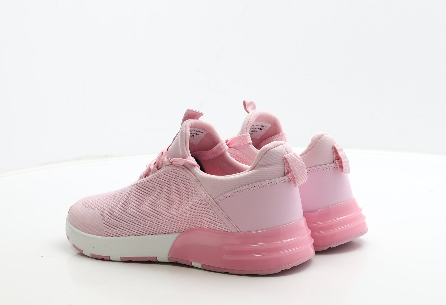 Primark Womens Pink Polyester Trainer UK 7 40