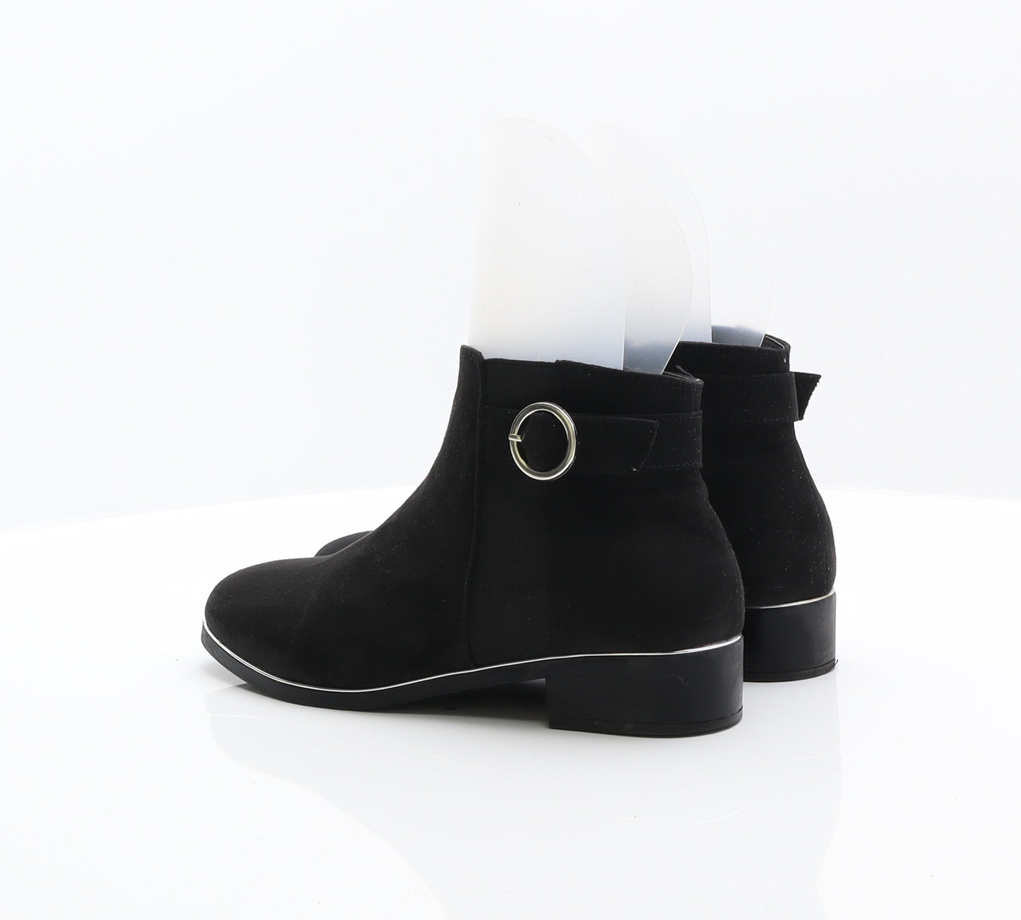 Primark Womens Black Suede Chelsea Boot UK 6 39