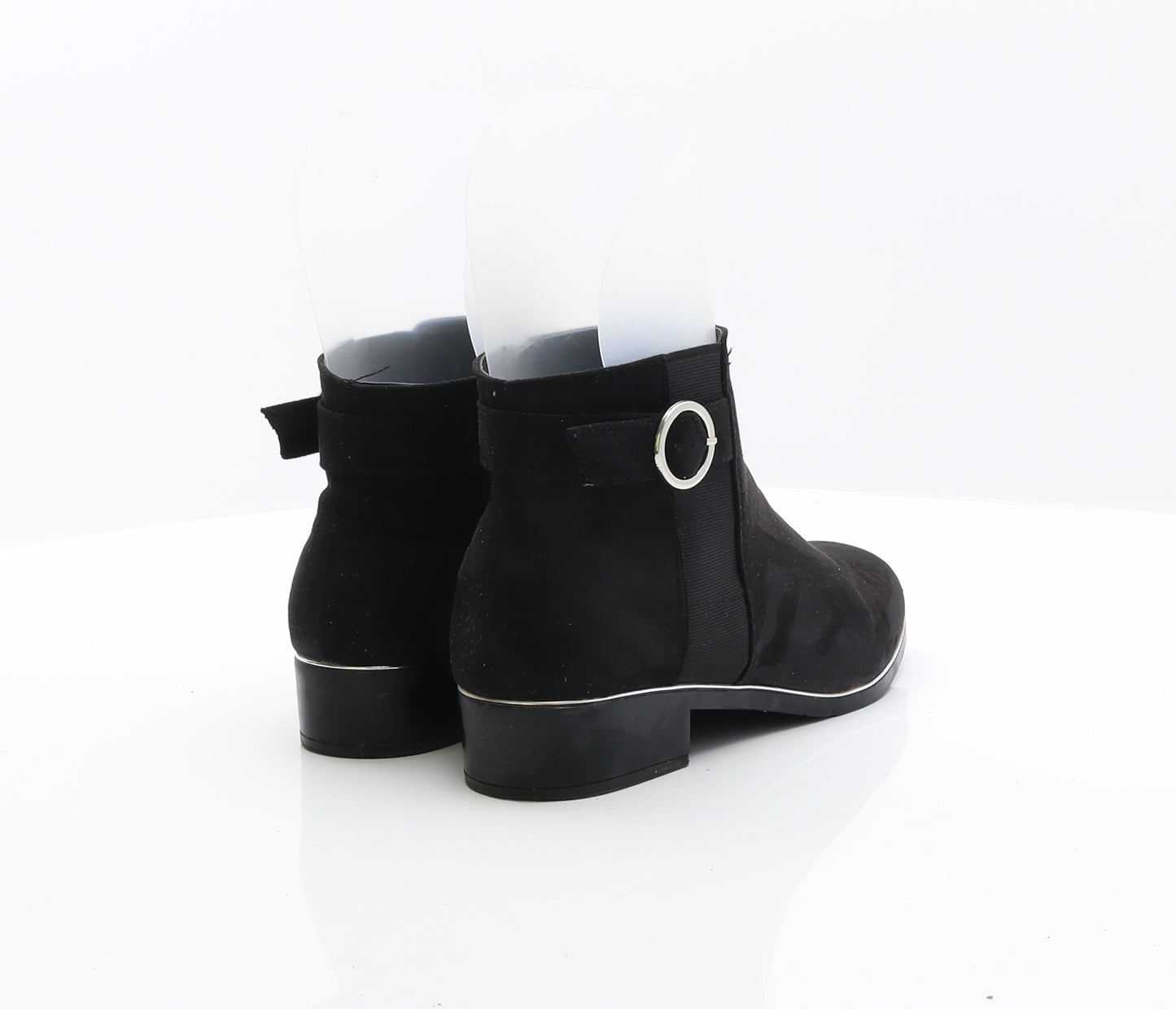 Primark Womens Black Suede Chelsea Boot UK 6 39