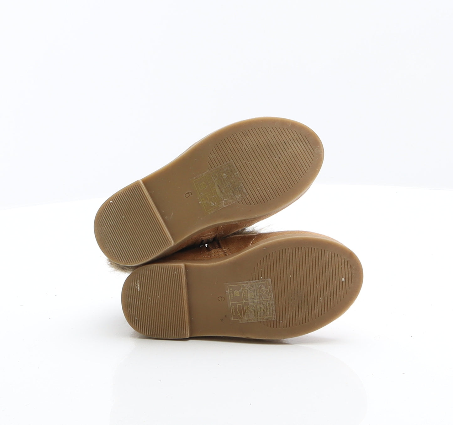 River Island Girls Brown Suede Chelsea Boot UK 6