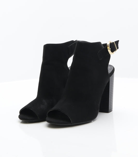 primar Womens Black Lyocell Slip On Boot UK 4 37