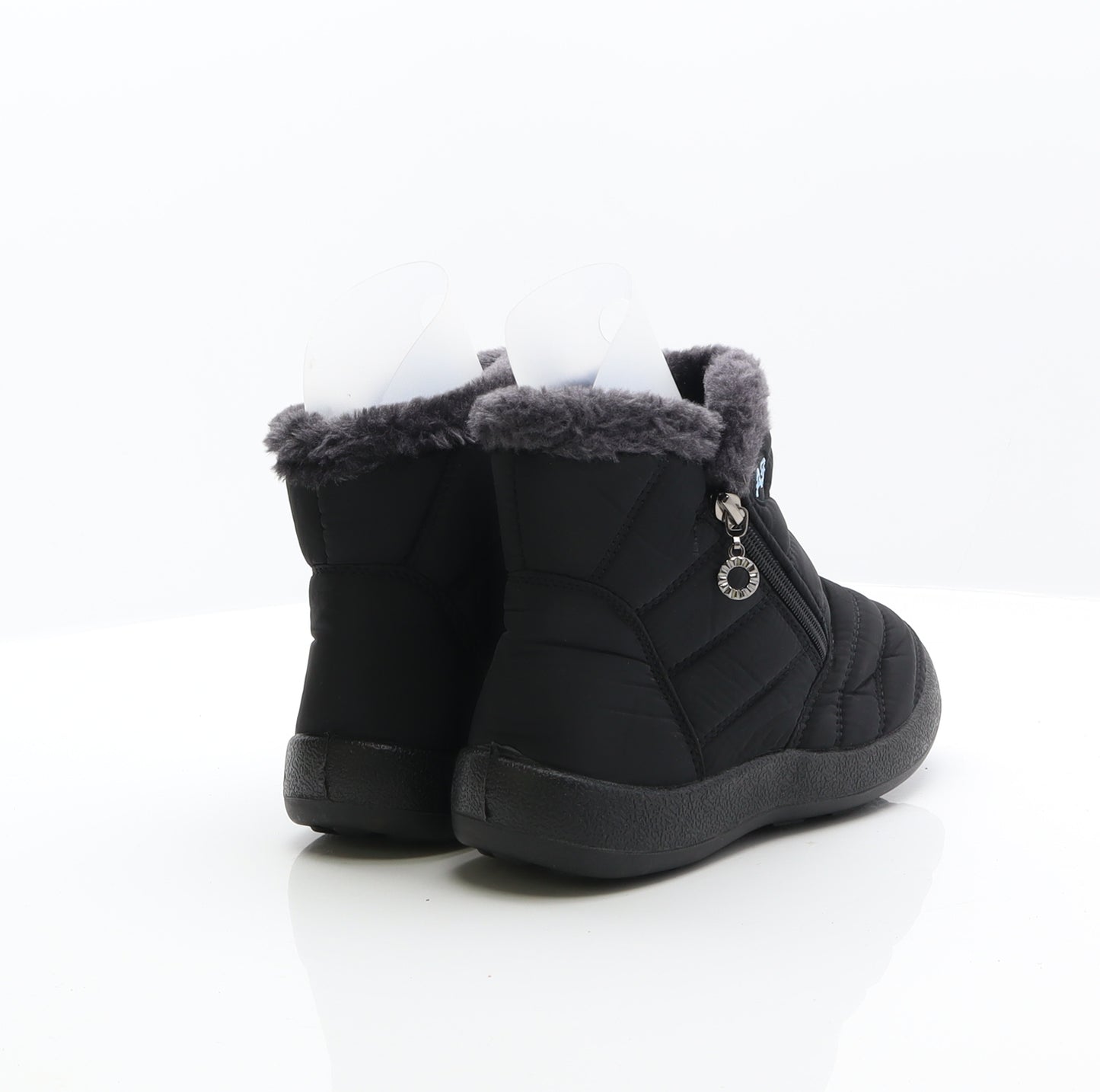 AB Womens Black Polyester Snow Boot Boot UK 6 39