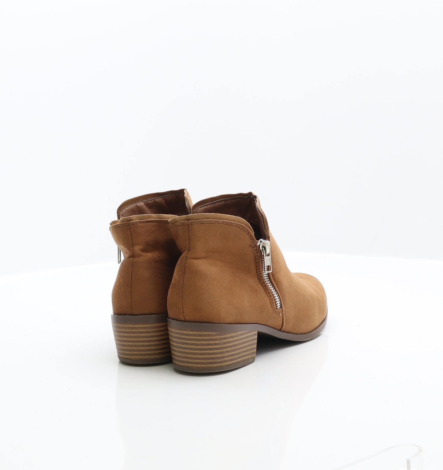 Papaya Womens Brown Suede Chelsea Boot UK 6 39