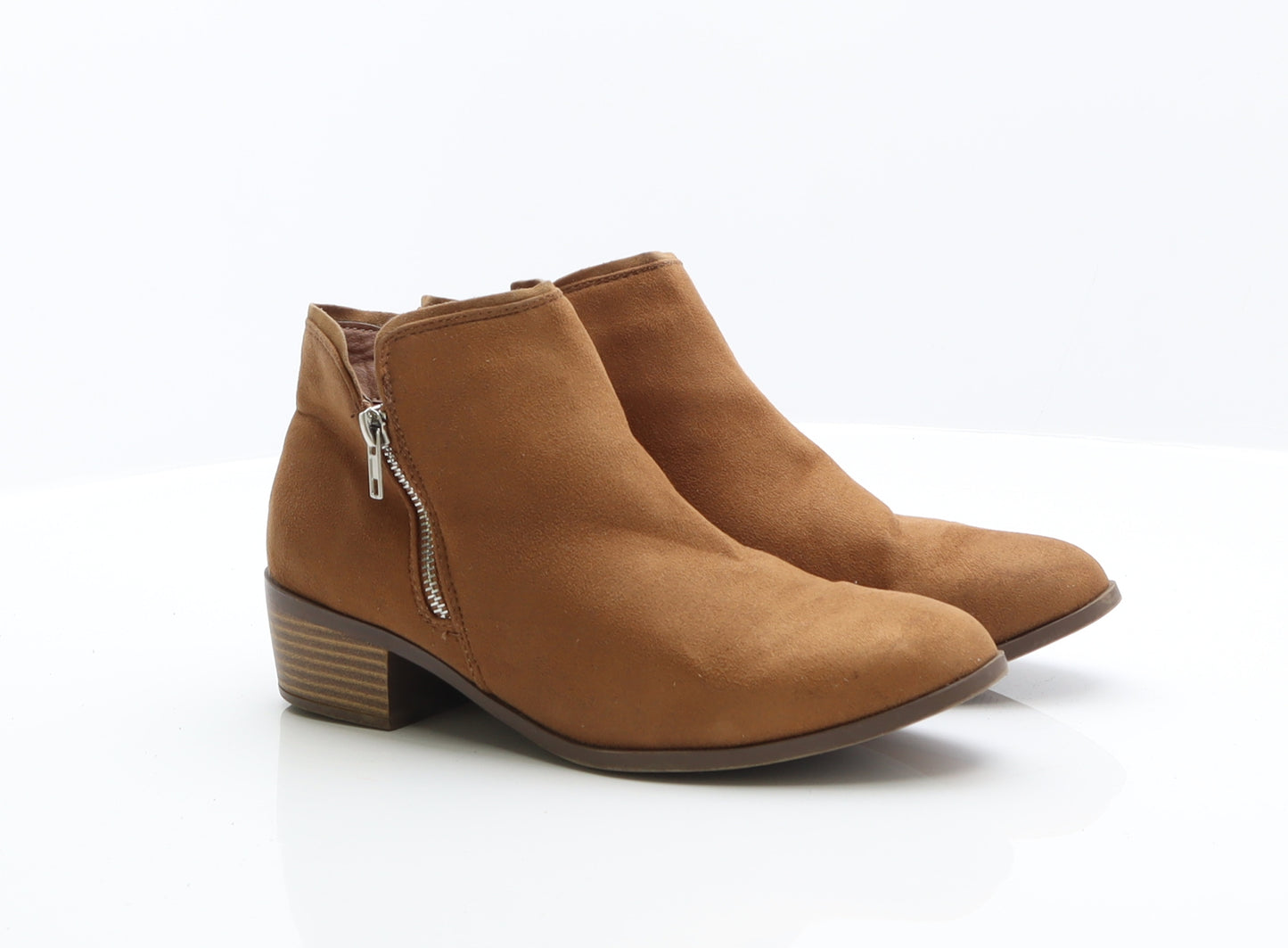 Papaya Womens Brown Suede Chelsea Boot UK 6 39