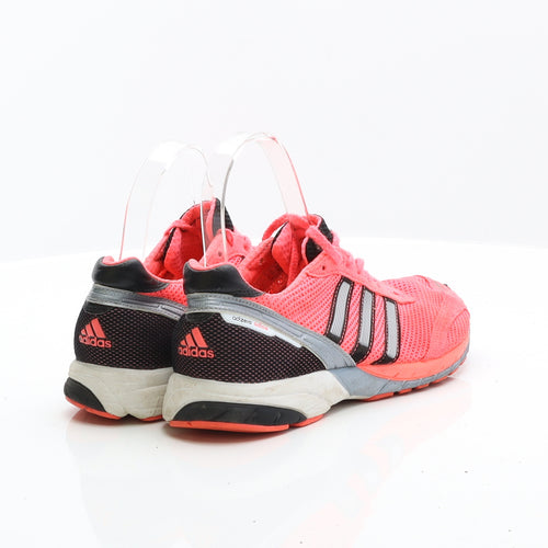 adidas Womens Pink Fabric Trainer UK 5 38