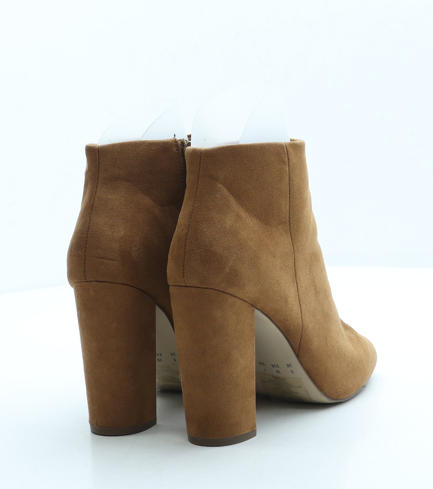 Atmosphere Womens Brown Suede Bootie Boot UK 5 38 US 7