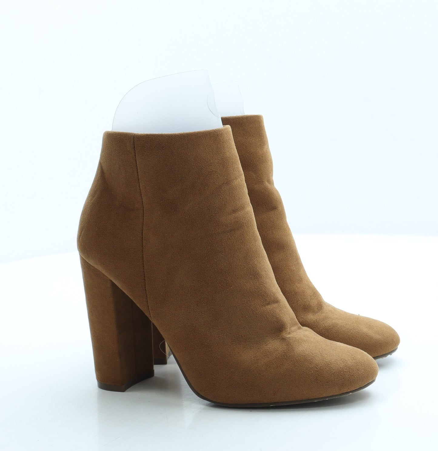 Atmosphere Womens Brown Suede Bootie Boot UK 5 38 US 7