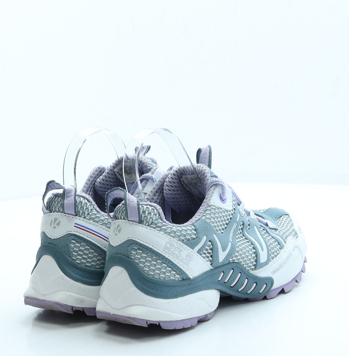 Preworn Womens Green Polyester Trainer UK 4 37 US 5