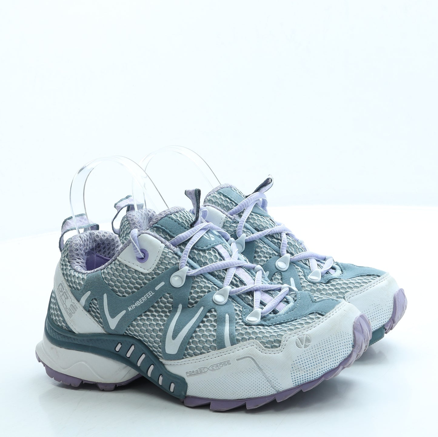 Preworn Womens Green Polyester Trainer UK 4 37 US 5